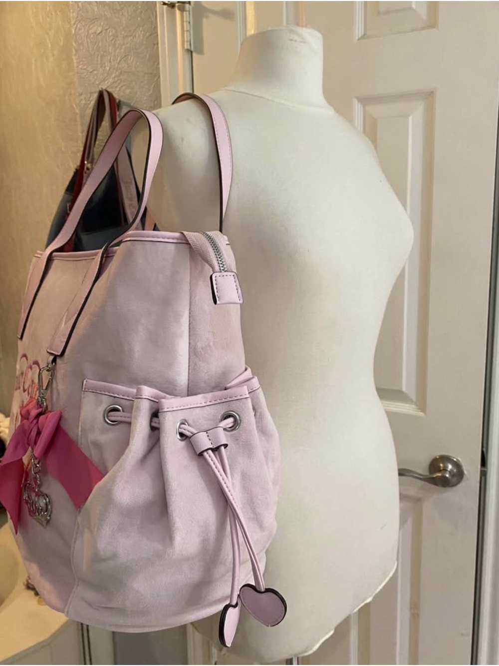 Juicy Couture Pink Girlie Royalty Tote Bag - Picture 8 of 8